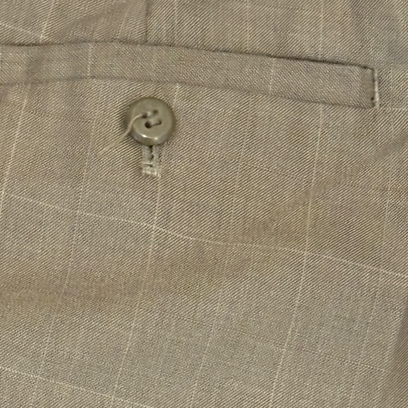 Louis Raphael Tailored Brown Dress Pants 40 x 32 - Picture 6 of 12